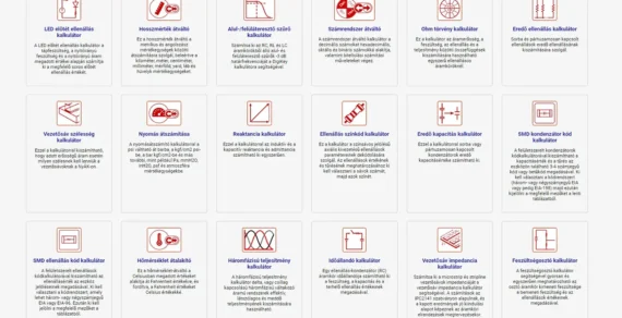 Online mértékegység átváltók és számológépek a DigiKey-től